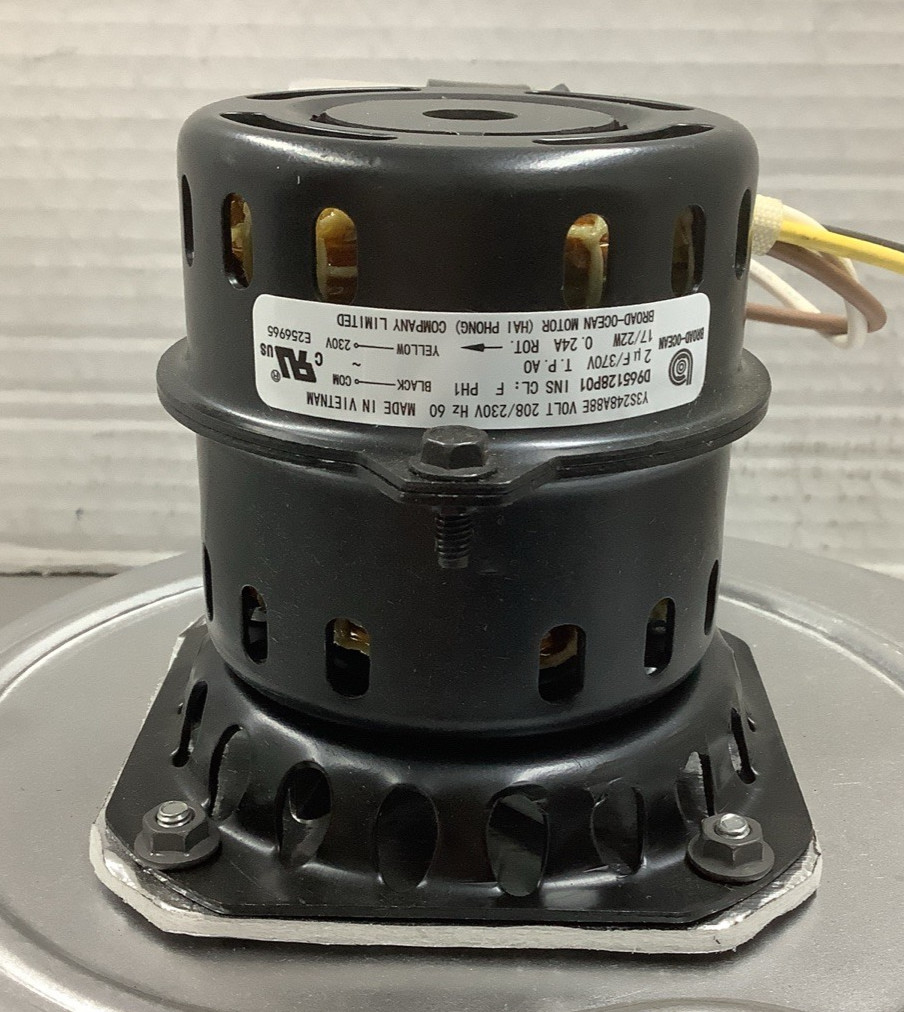 Broad-Ocean Y3S248A88E/Trane BLW01310 Draft Inducer Motor Assy 208-230V (R106)