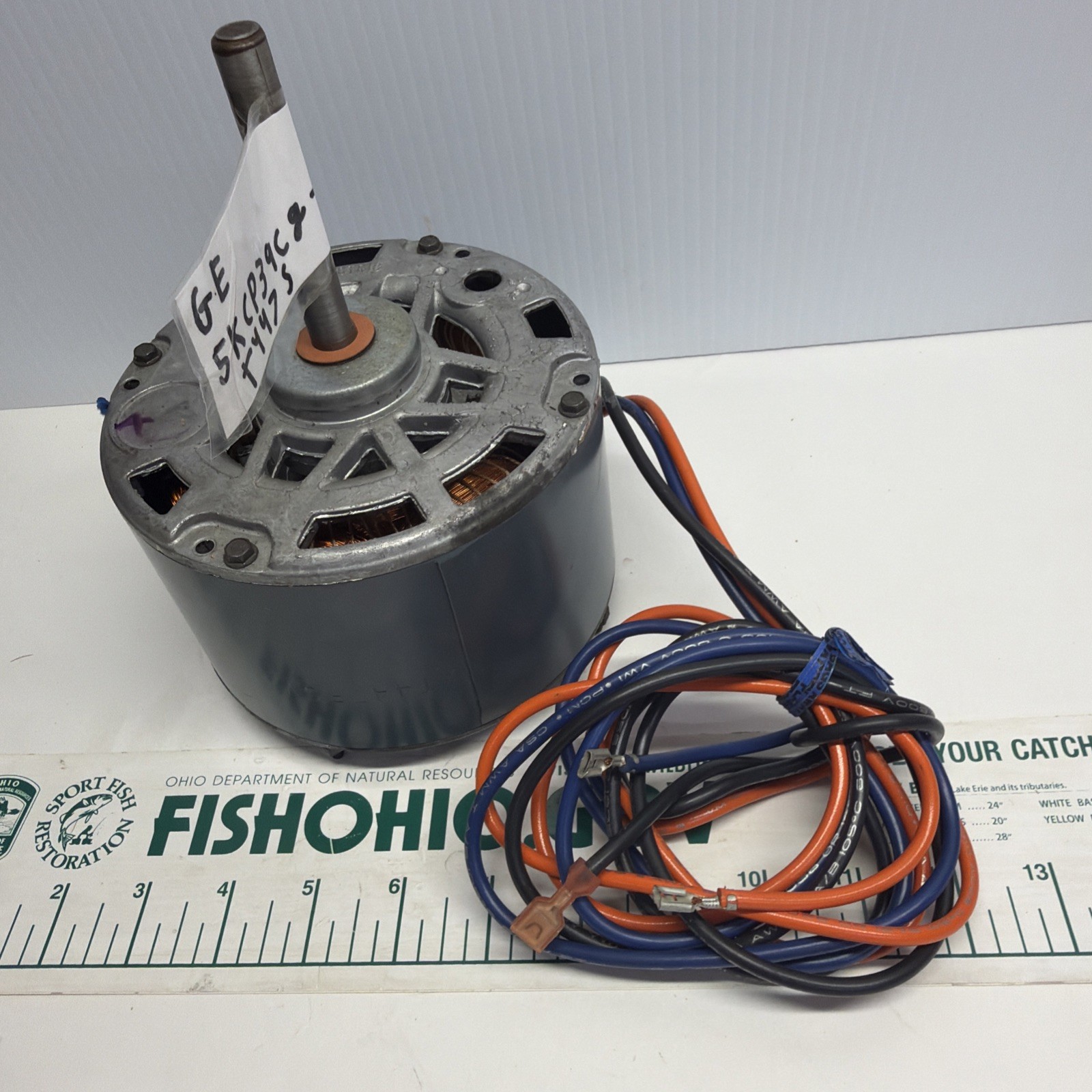 GE 5KCP39CGT447S BLOWER MOTOR 621720 1/8HP, 208/230V, 1.20A