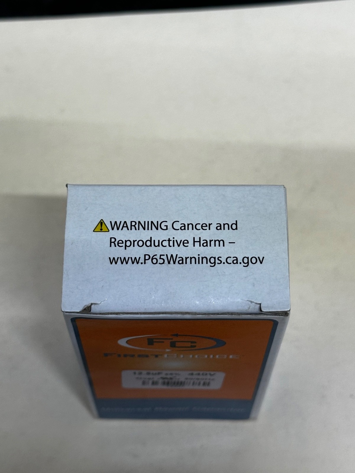 First Choice Capacitor Lennox Part Number Y5327 Run Capacitor 12.5 uF 440V Oval