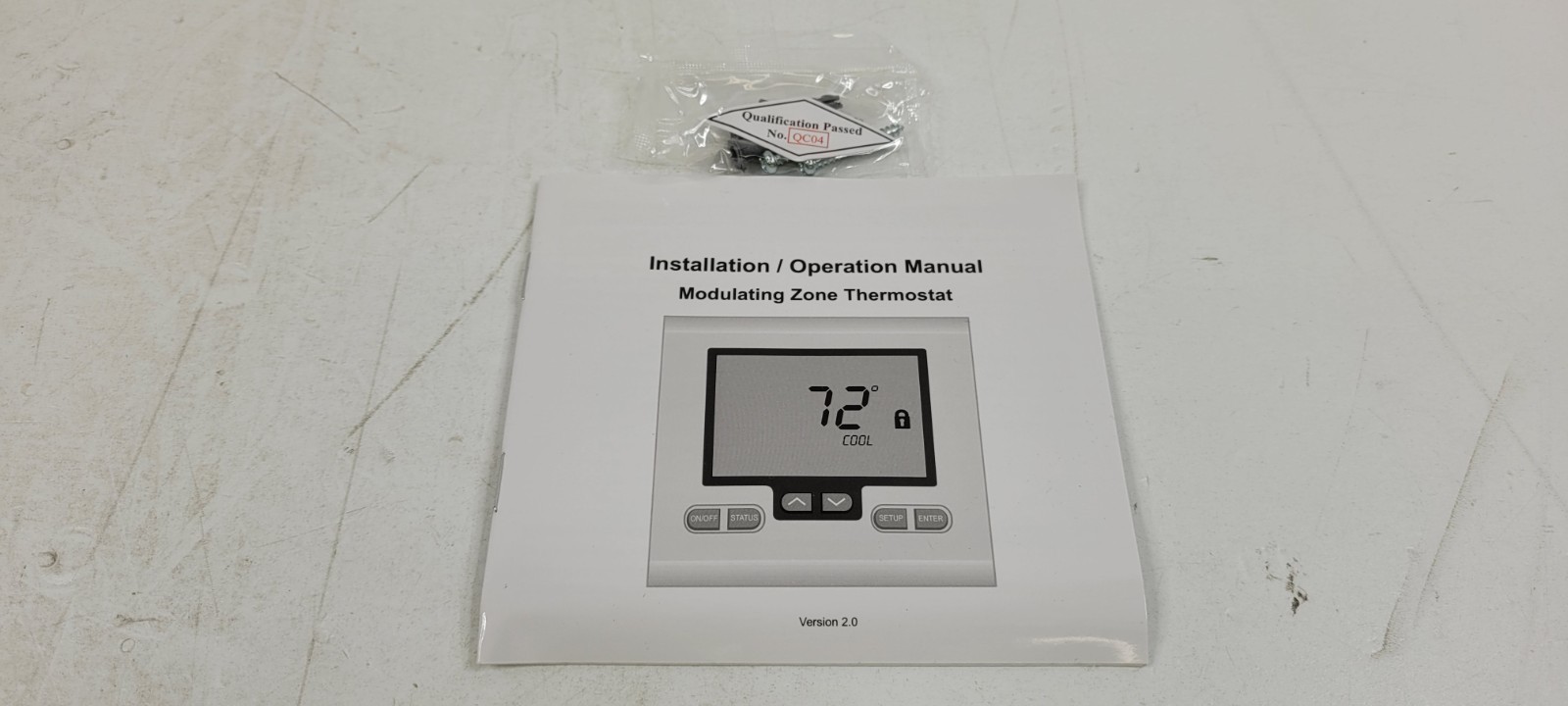 Krueger Modulating Zoning Thermostat Z-2000-T for Zone One Damper Zone Control