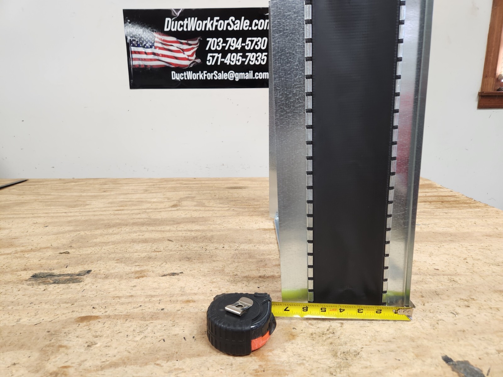 16 X 20 Inches CARLISLE FLEXIBLE DUCT CONNECTOR CANVAS DUCTWORK CONNECTION