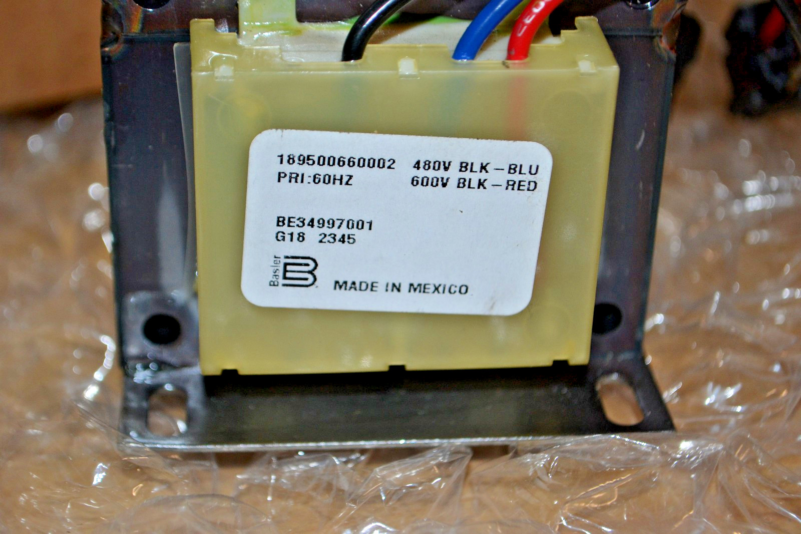Trane ~ TRR03172 ~ TRANSFORMER; ASSEMBLY, CLASS 1, 250VA, Genuine OEM Part ~ (g)