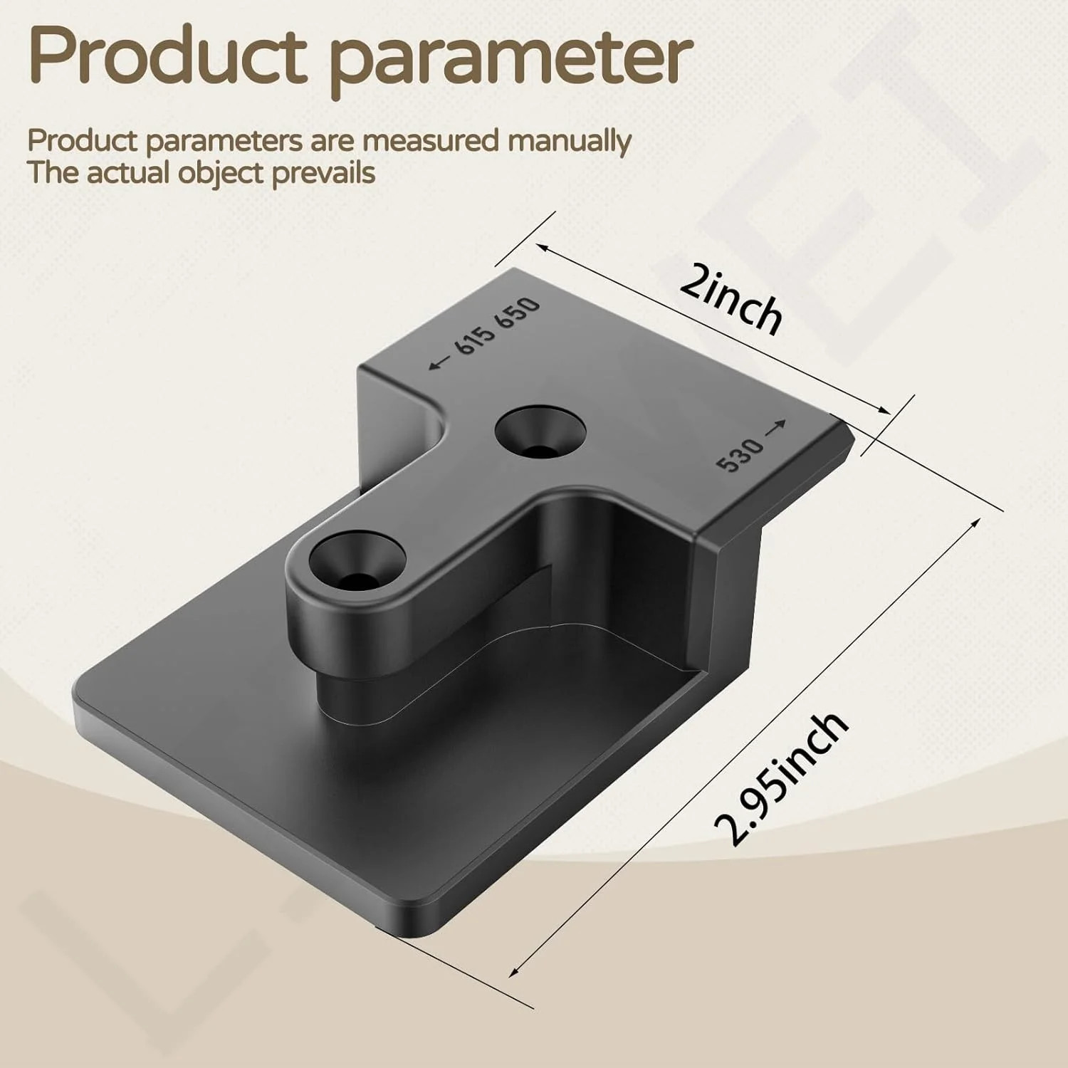 Blower Wall Mount/Mounting Bracket for EGO Leaf Blower 530, 615, 650, LB5300 Wal