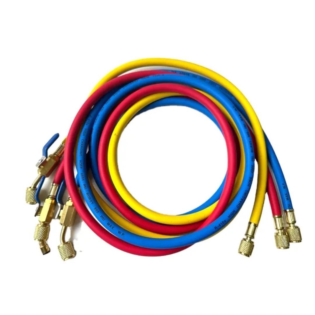 Gearionz 29986 Plus II 1/4″ Hose with Compact Ball Valve, 72″ (Pack of 3)