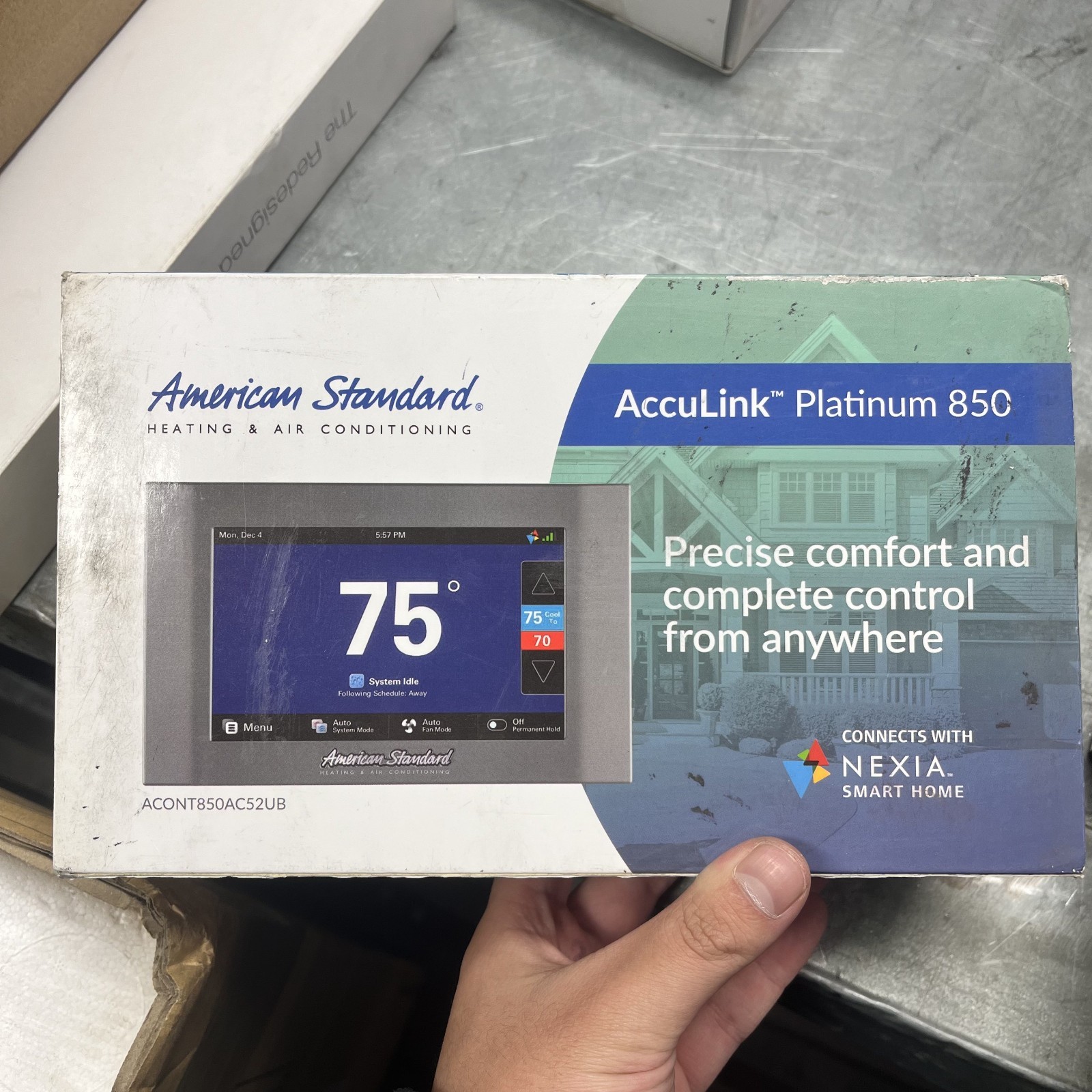American Standard Acculink Platinum 850 ACONT850AC52UB MISSING MOUNTING BRACKET