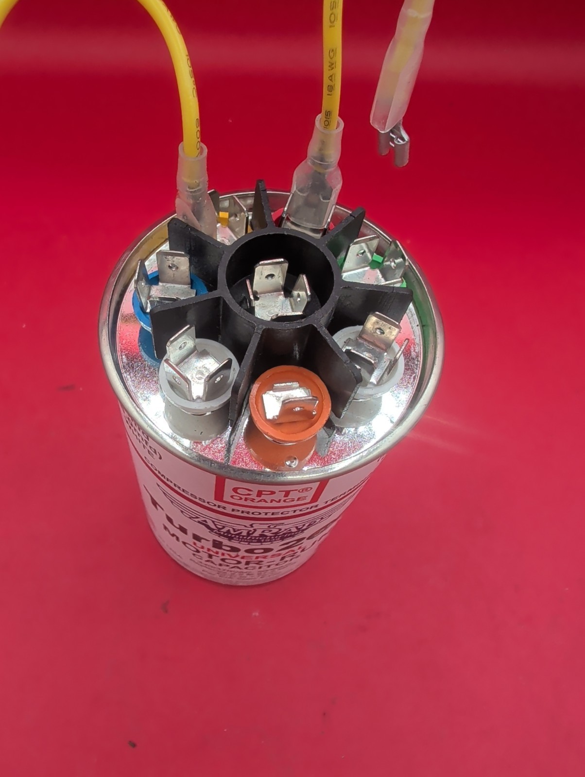 AMRAD Turbo 200 Universal Capacitor Tested Good ±5% 370/440V Motor Run Warranty