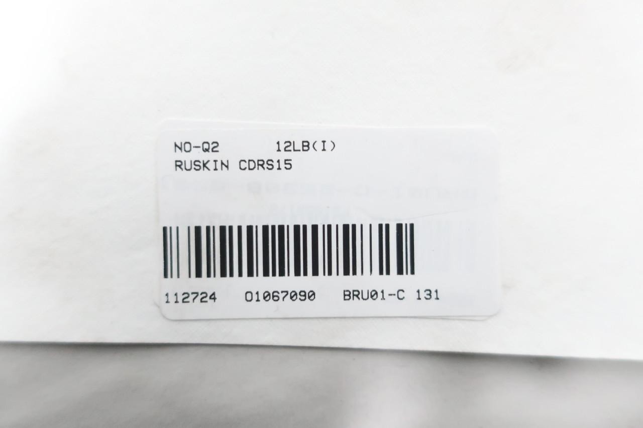 Ruskin CDRS15 Round Control Damper 18in