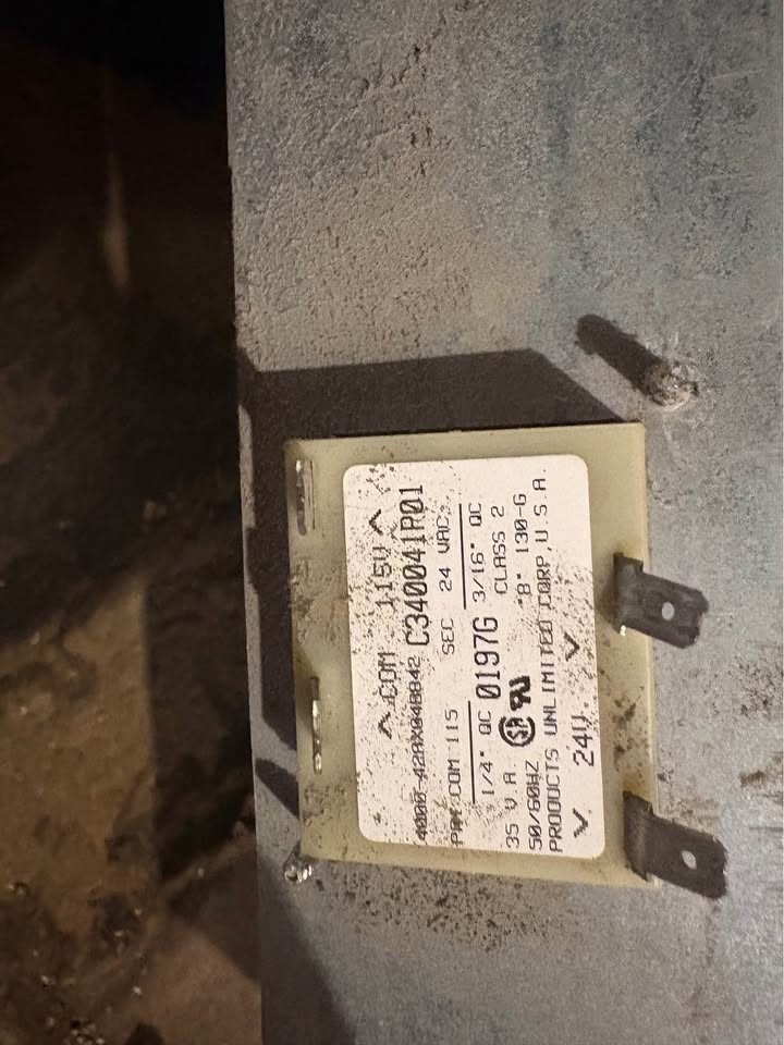 American Standard Furnance control board w/transformer and switch