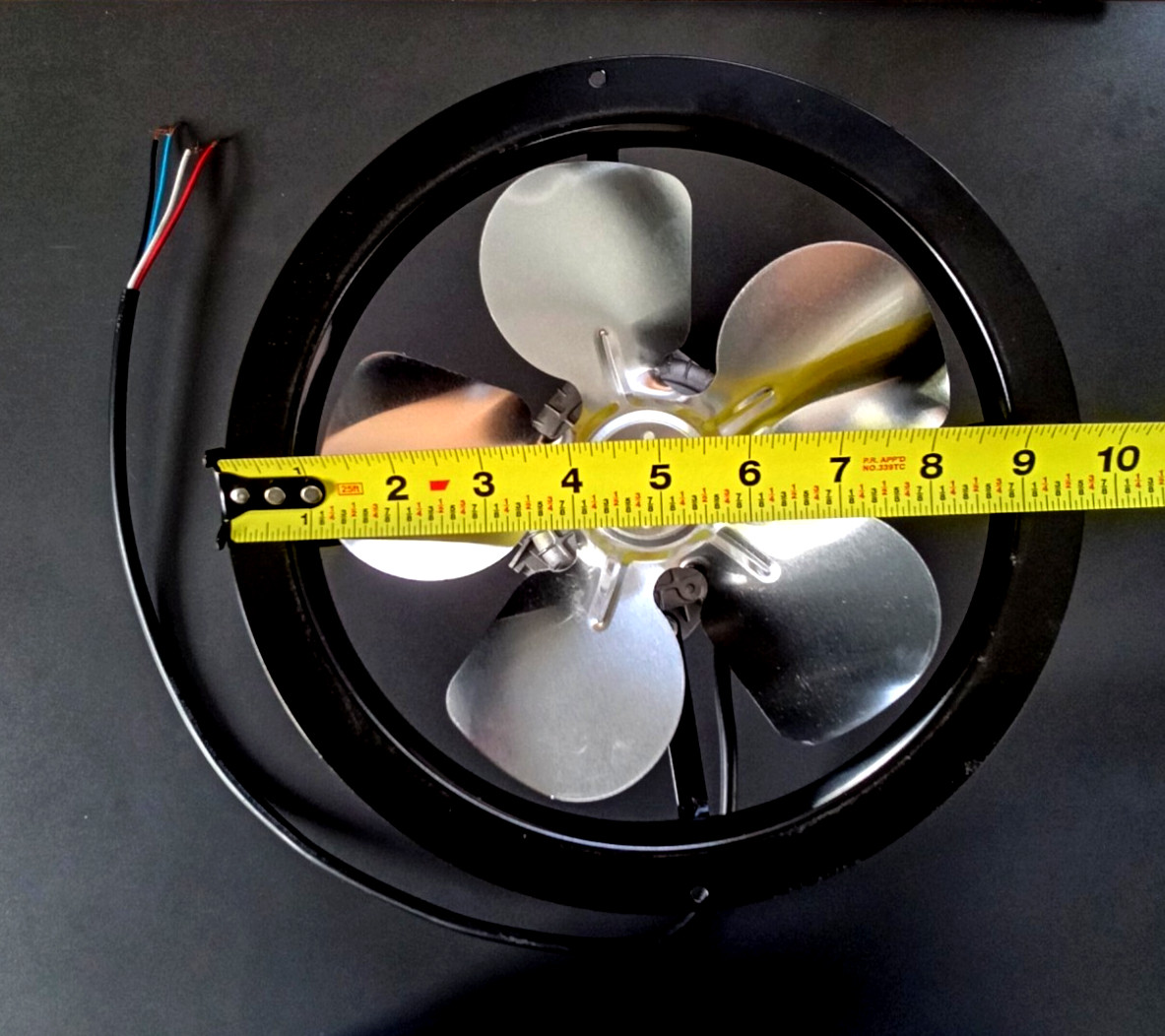 8″ Motor Fan 10 W Dual Voltage 110-220V Replacement Hussmann Hillphoenix Tyler
