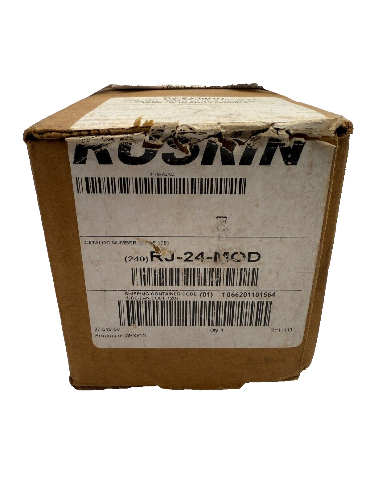 Ruskin RJ-24-MOD Modulating Electric Spring Return Damper Actuator – NFS