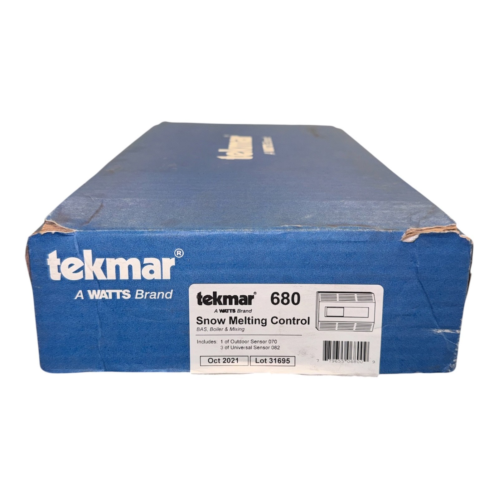 Tekmar 680 Snow Melting Control BAS Boiler and Mixing Touchscreen Panel