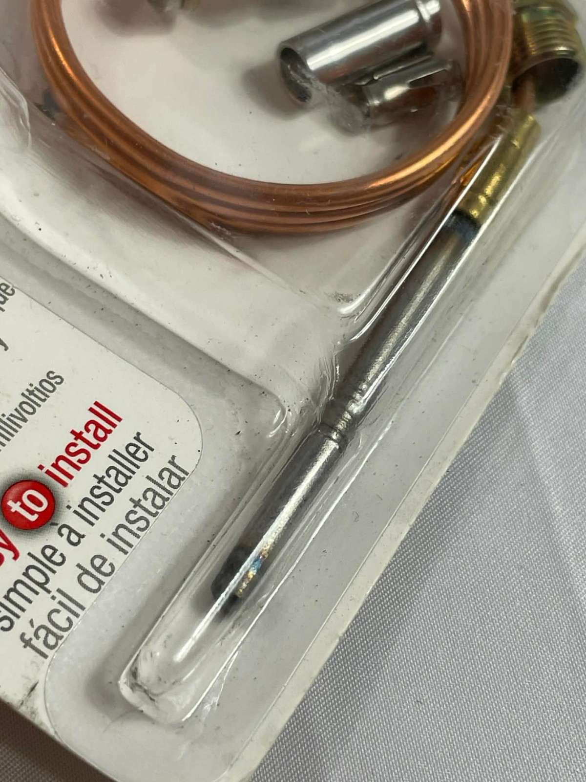 Resideo 24″ Thermocouple CQ100A1013 for Gas Furnaces Water Heaters – 30 Millivol