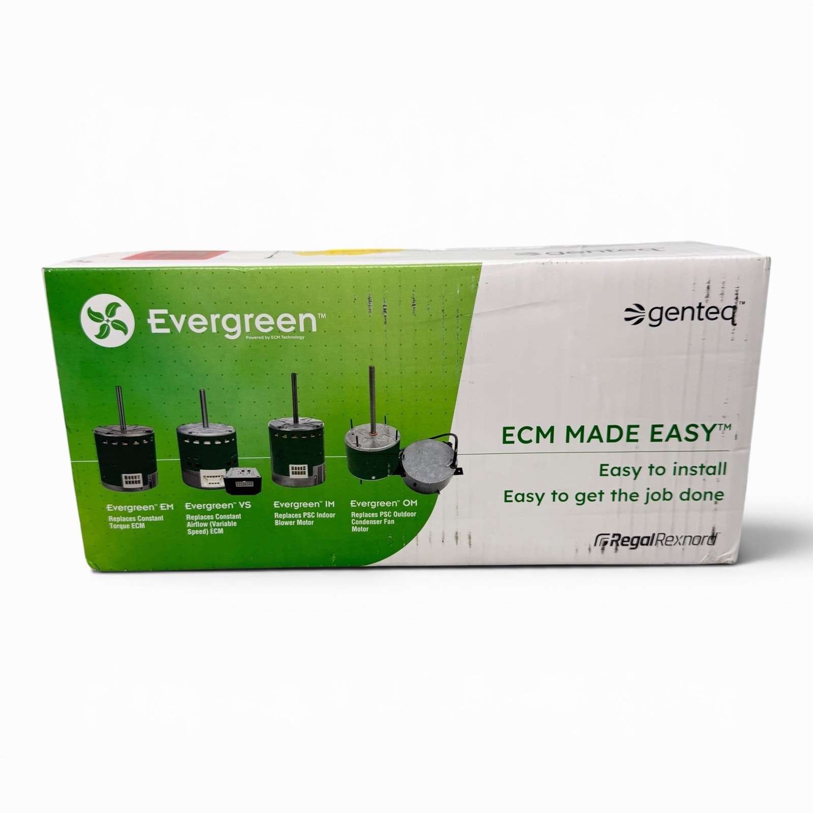 Brand New GENTEQ EVERGREEN EM 6203X INDOOR BLOWER MOTOR 1/3 HP SEALED