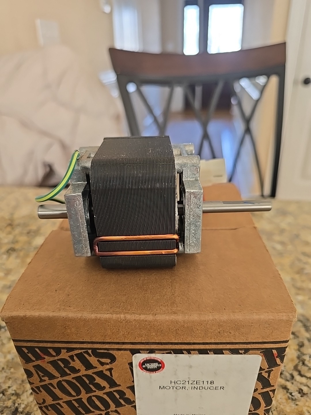 Brand New CARRIER FASCO HC21ZE118 INDUCER MOTOR