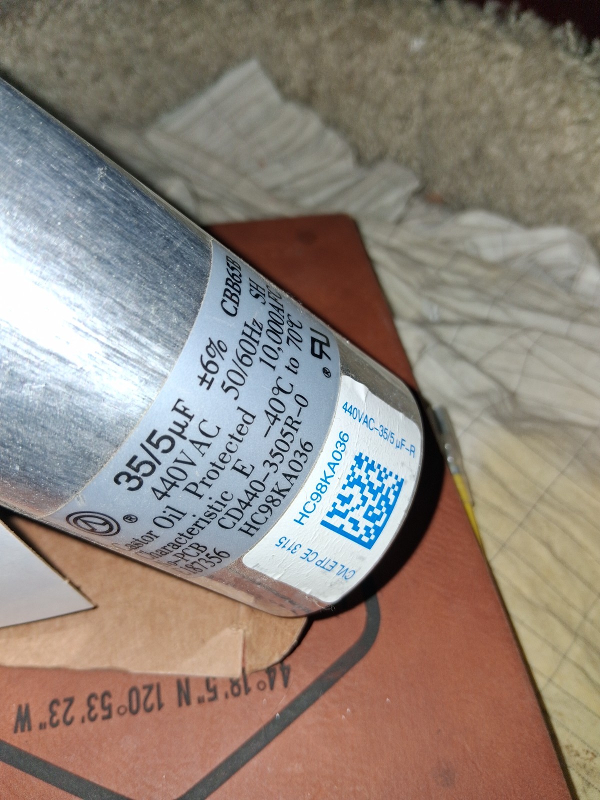 Mars 12200 Turbo 200&reg; Universal Capacitor – 2.5-67.5 MFD –