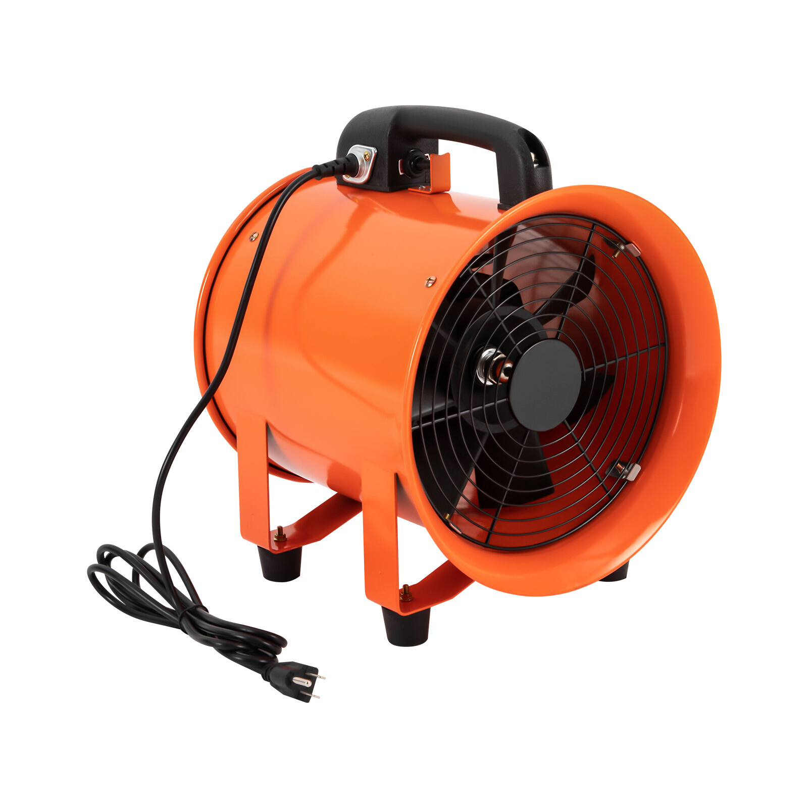 10″ Extractor Fan Blower Duct Hose Ventilator Portable Industrial Air Mover 320W