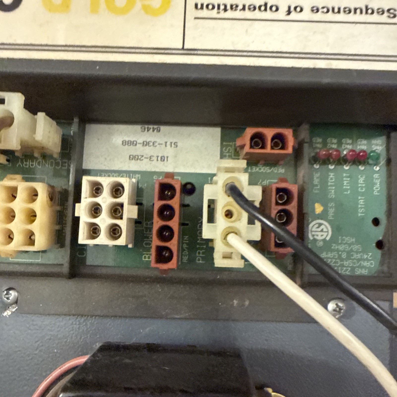 Weil McLain 1013-200 Gold GV Integrated Boiler Control Board 511-330-088 Tested
