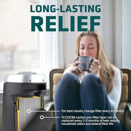 GermGuardian HEPA Air Purifier Replacement Filter, Removes 99.97% Pollutants