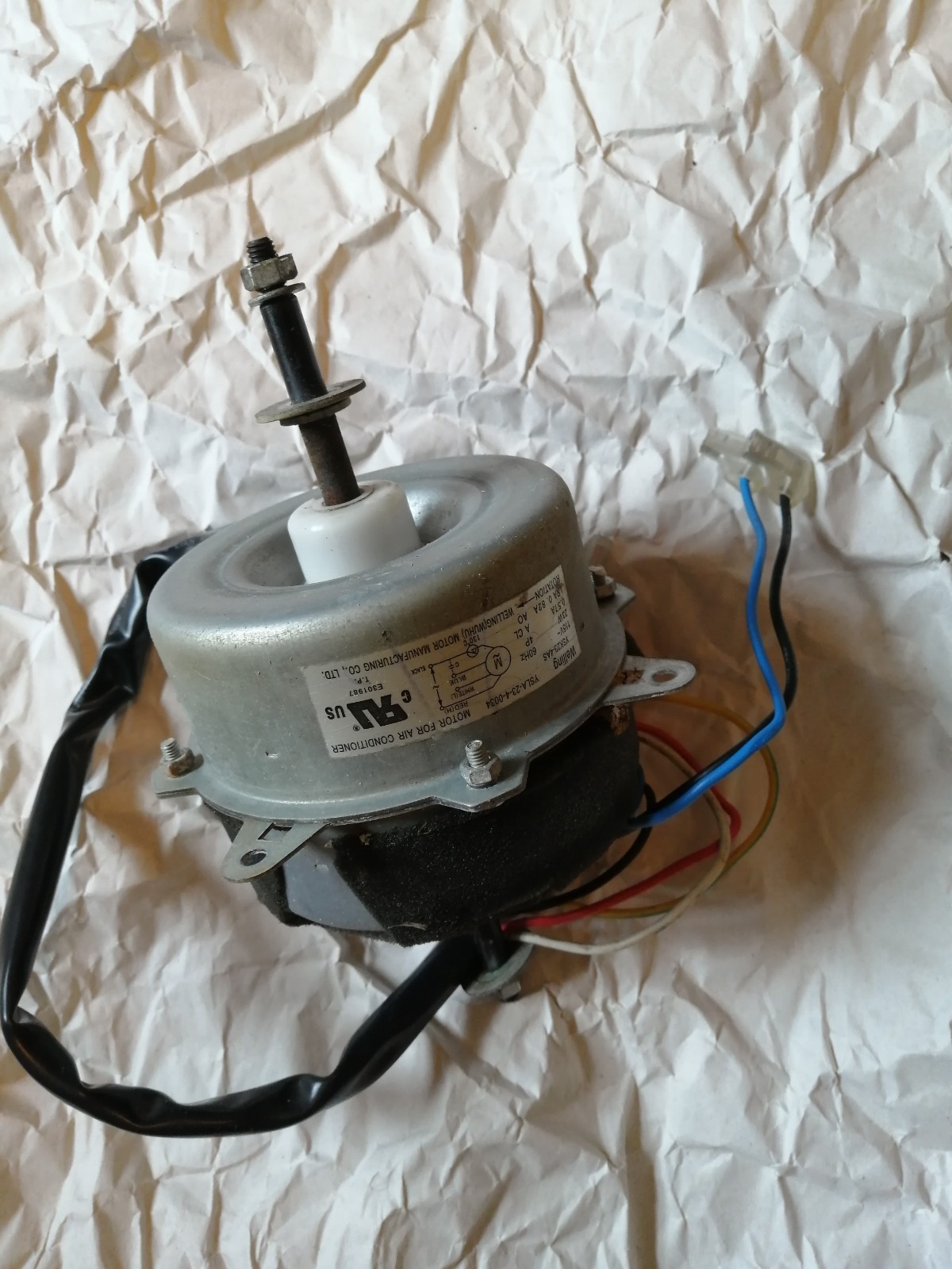 Welling Air Conditioner Fan Motor YSLA-23-4-0034 Frigidaire