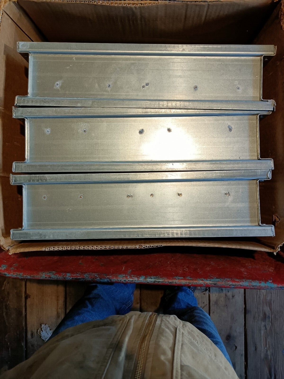 Ruskin CD60 Louver Damper 20″L x 10″H x 5″W Galvanized Steel Build