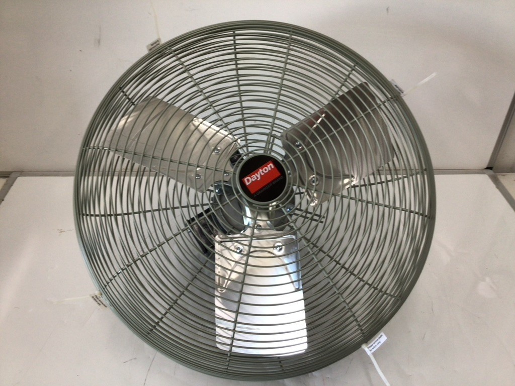 Dayton 4VAC3 1/4 HP 115VAC 20 In Blade Diameter High-Temperature Industrial Fan
