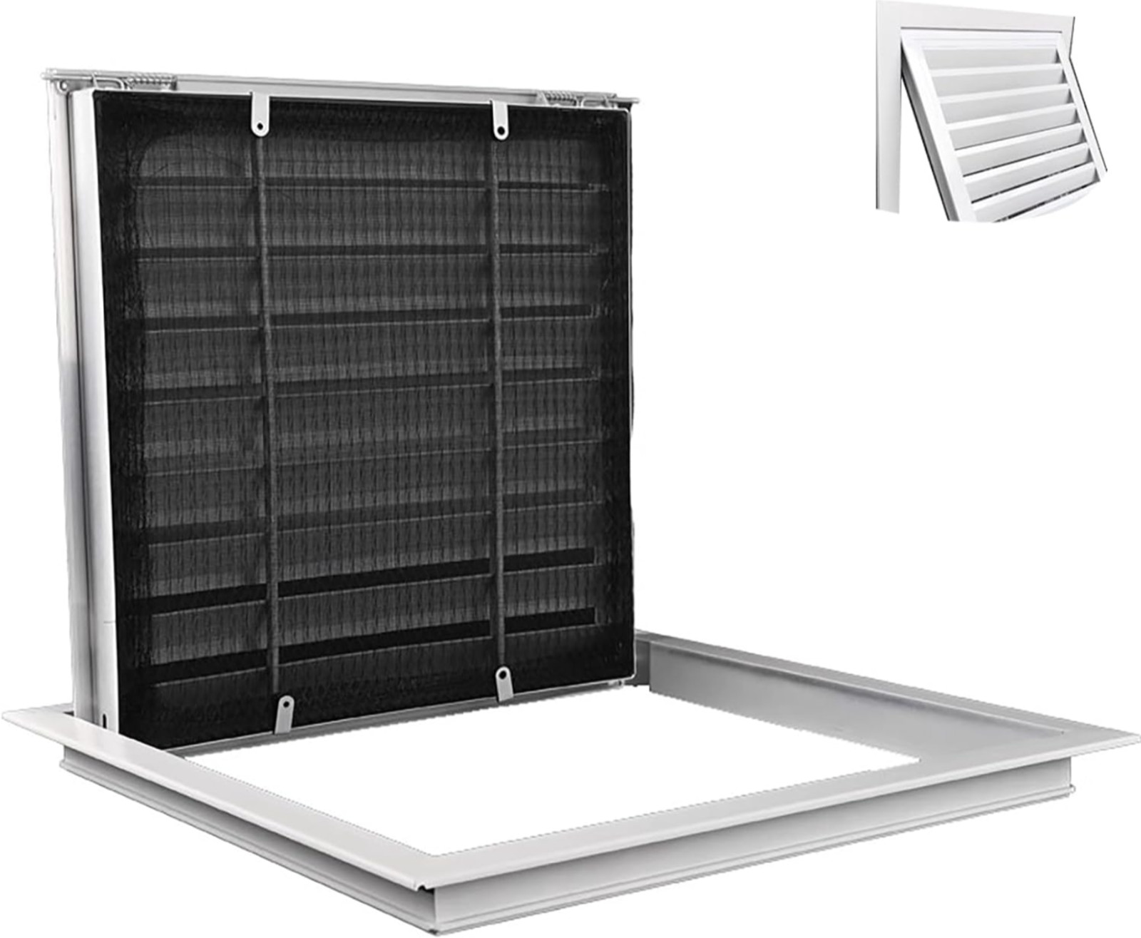 19X19 Access Hatch Door Drywall Shutter Vent Ceiling Wall HVAC Dustproof Mesh