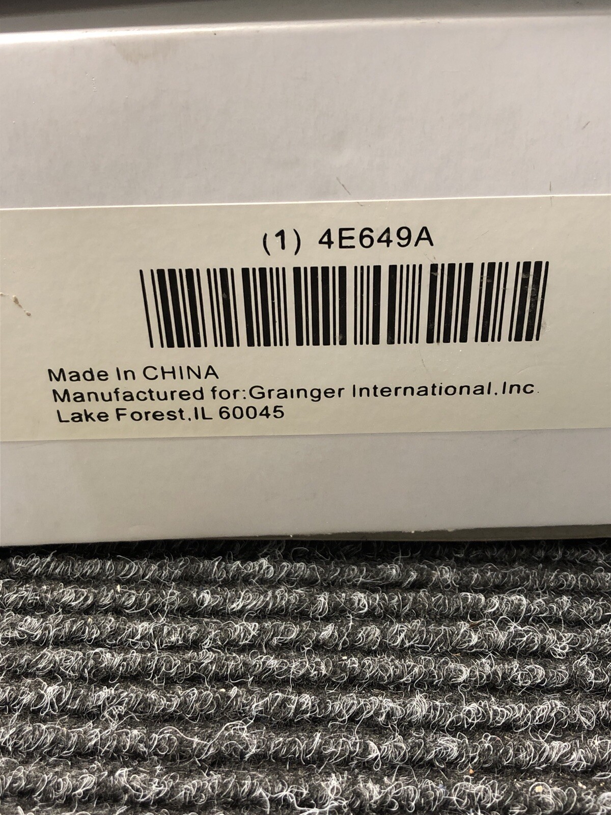 GRAINGER, UNIVERSAL THERMOSTAT GUARD, OFF-WHITE , PLASTIC , 4E649A