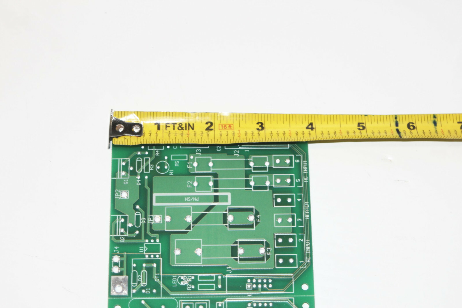 2x Lot – 170690 Rev B Furnace AC Prototype Green PCB Circuit Control Board HVAC