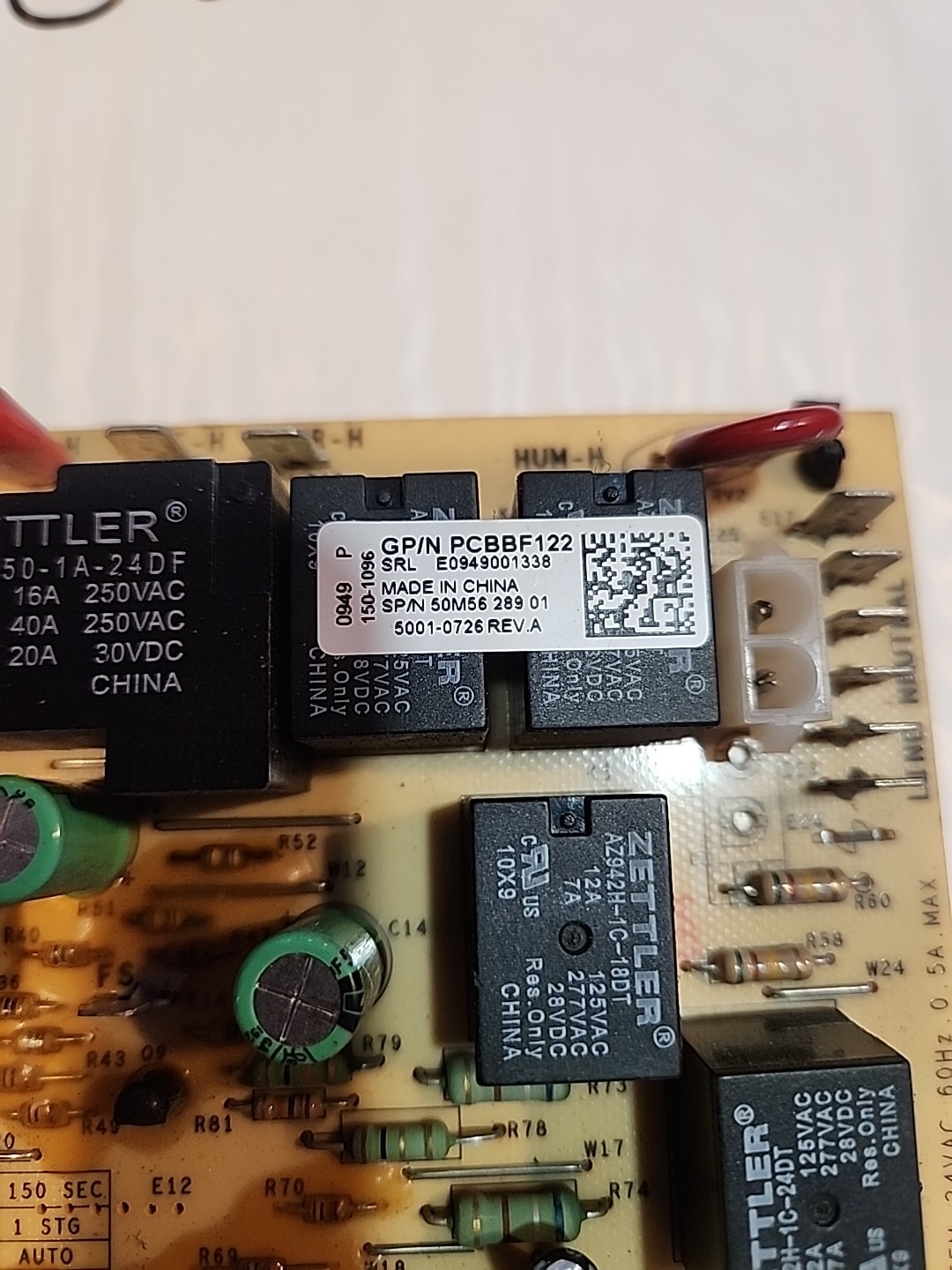 50M56-743 for Furnace Control Board Amana Goodman Janitrol PCBBF132S PCBBF122S
