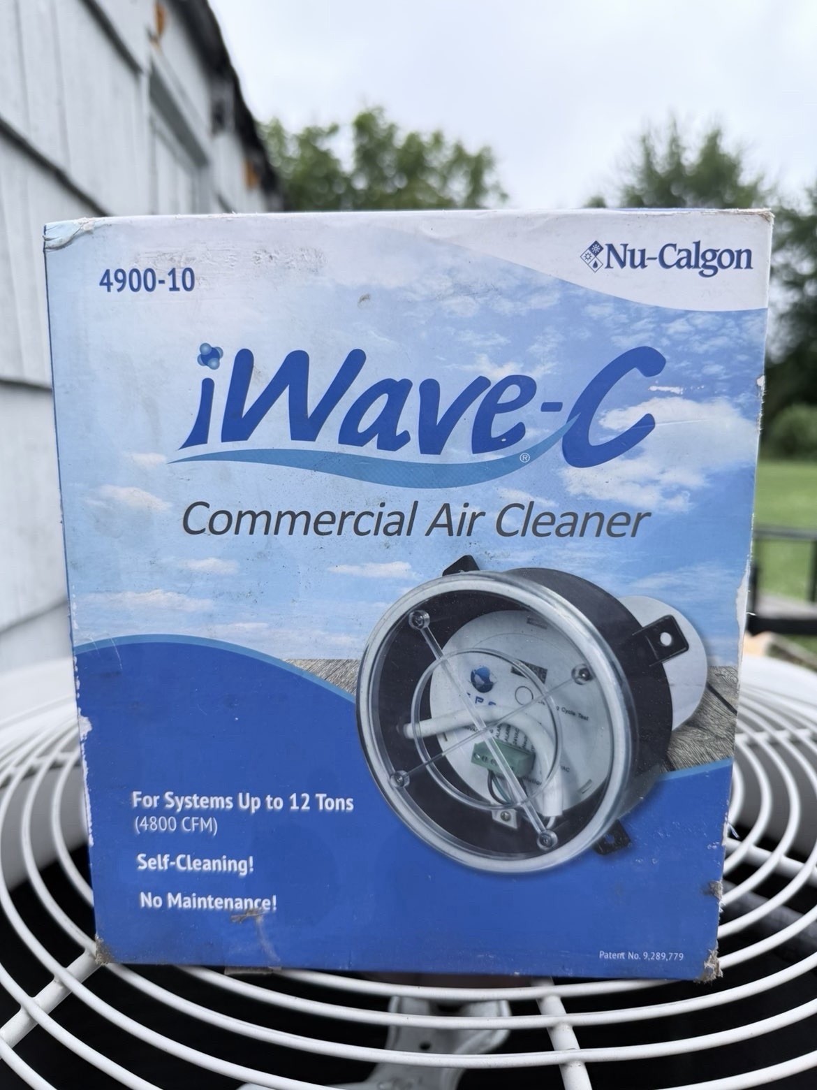 Nu-Calgon iWave-C 4900-10 Commercial Ion Generating IAQ Air Cleaner