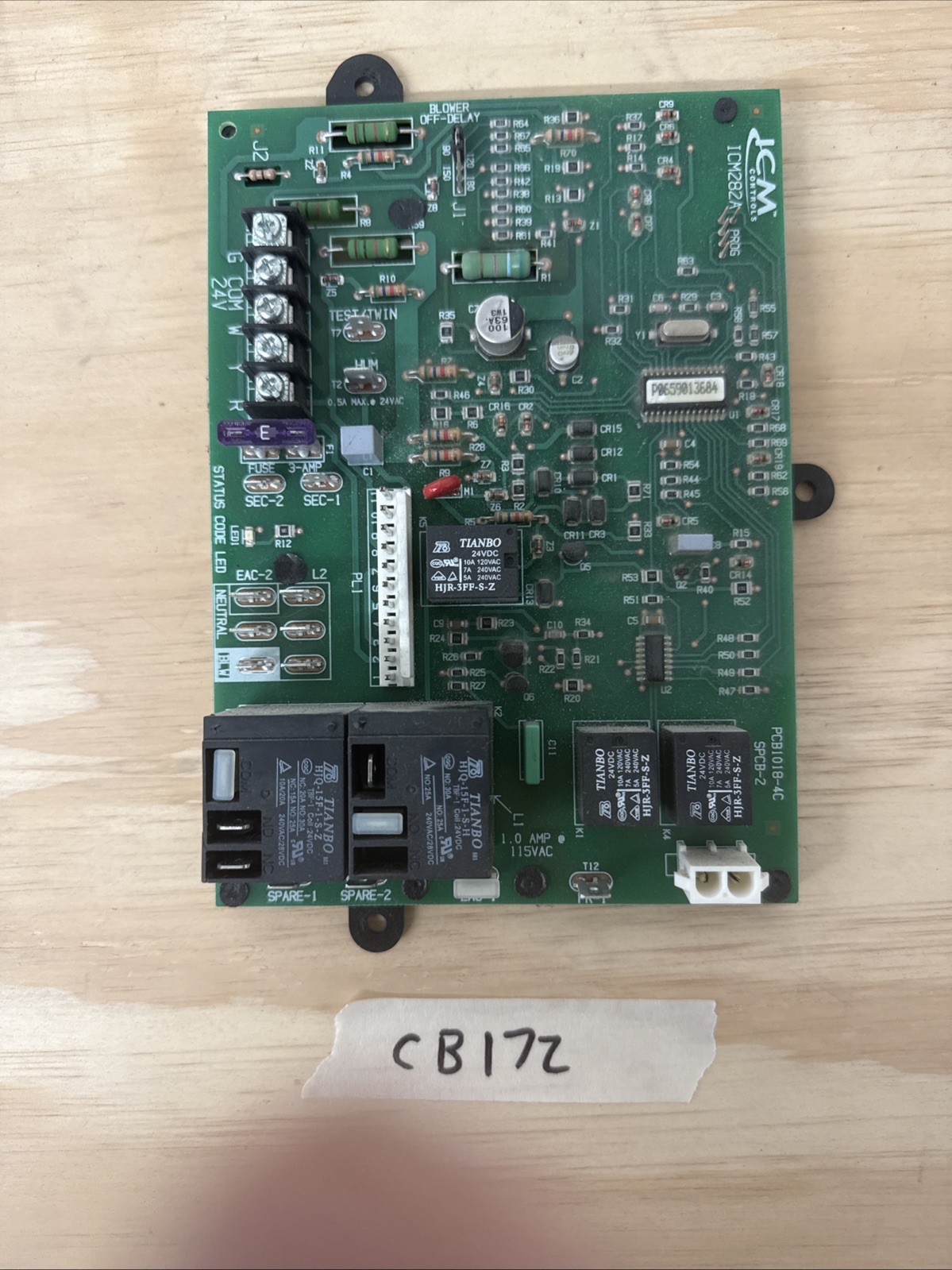 ICM Furnace Control Board – Green (ICM282A)