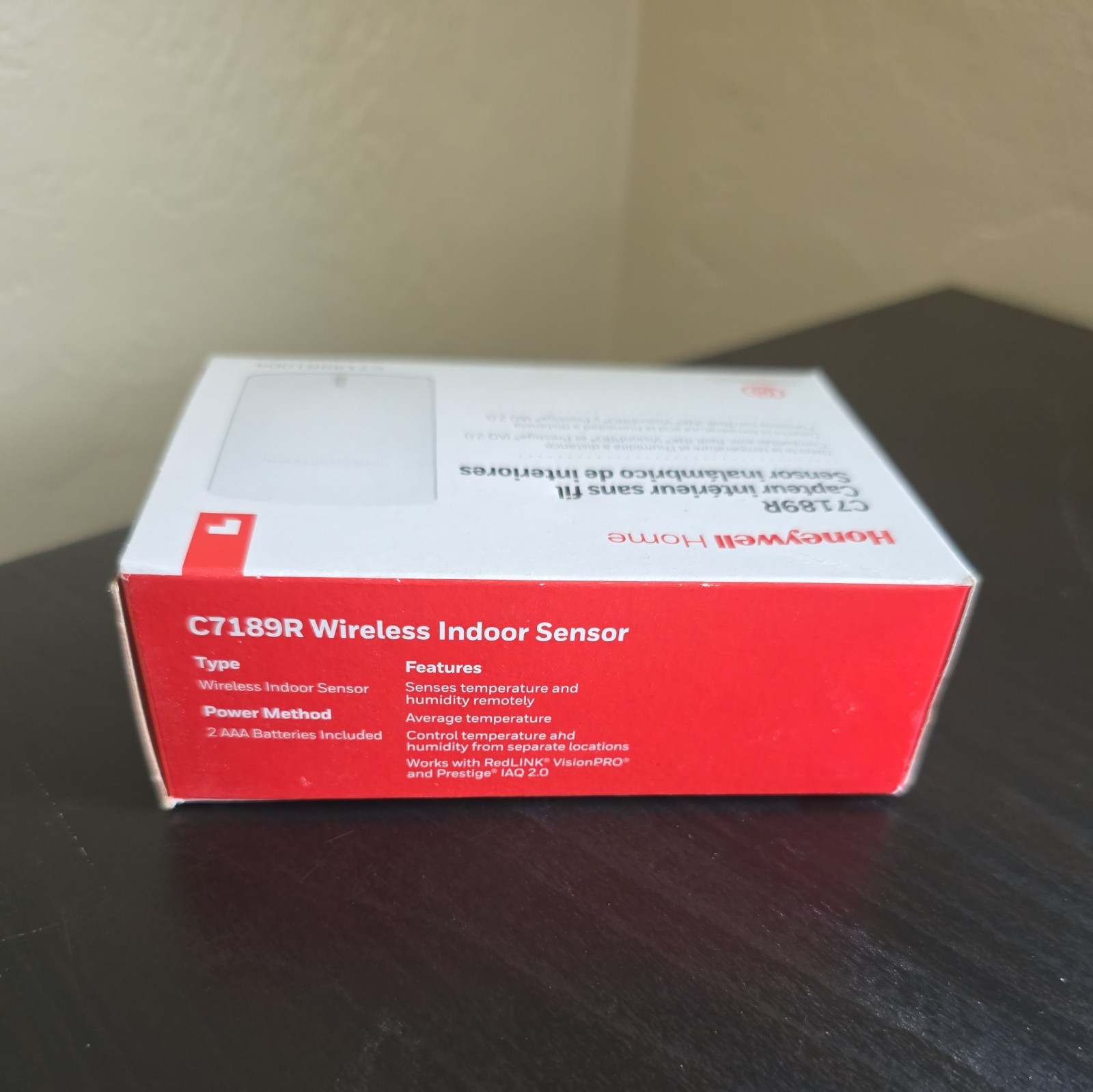 Honeywell HOME REDLINK C7189R1004 Wireless Indoor Temperature Sensor