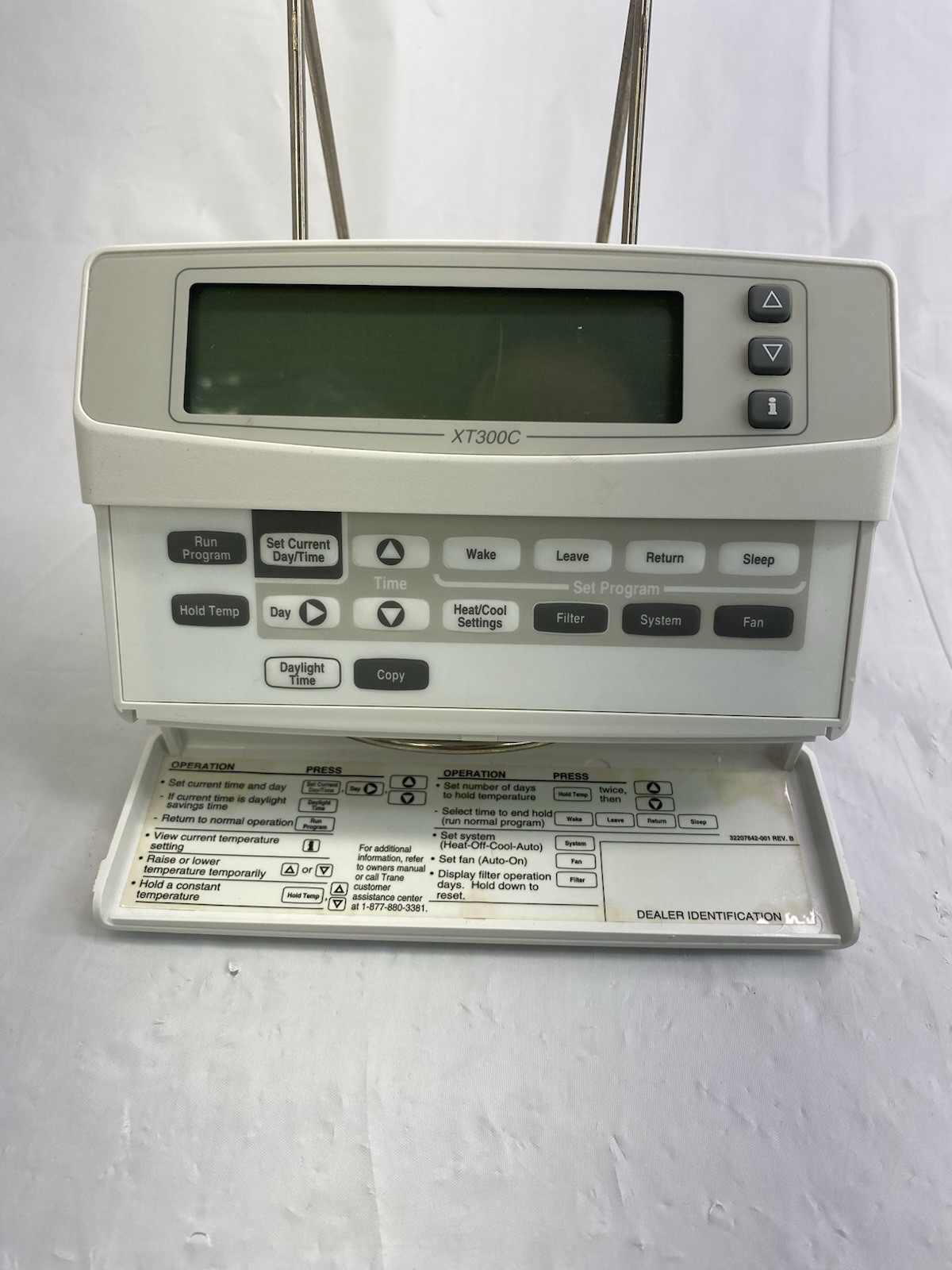 Trane TAYSTAT300C XT300C Deluxe Programmable Thermostat