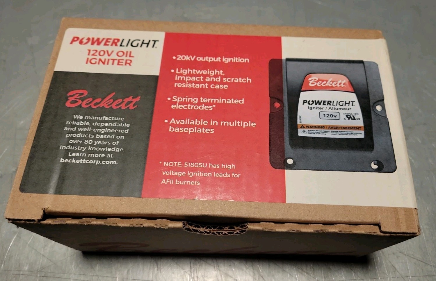 Beckett 51771U Electronic Oil Igniter for A and AF