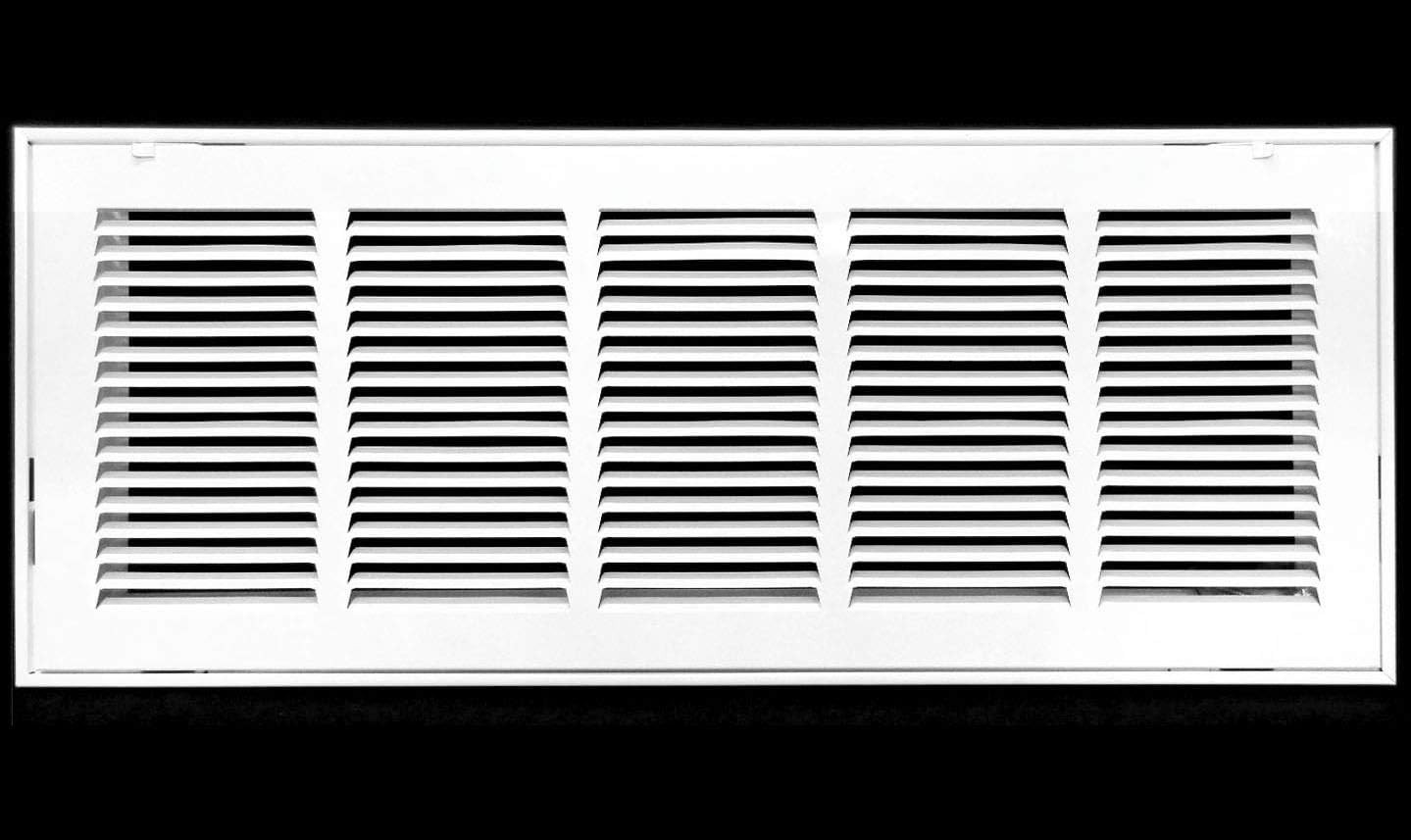 HVAC Premium 26 x 8 Duct Opening Steel Return Air Filter Grille, for 1-inch Filt