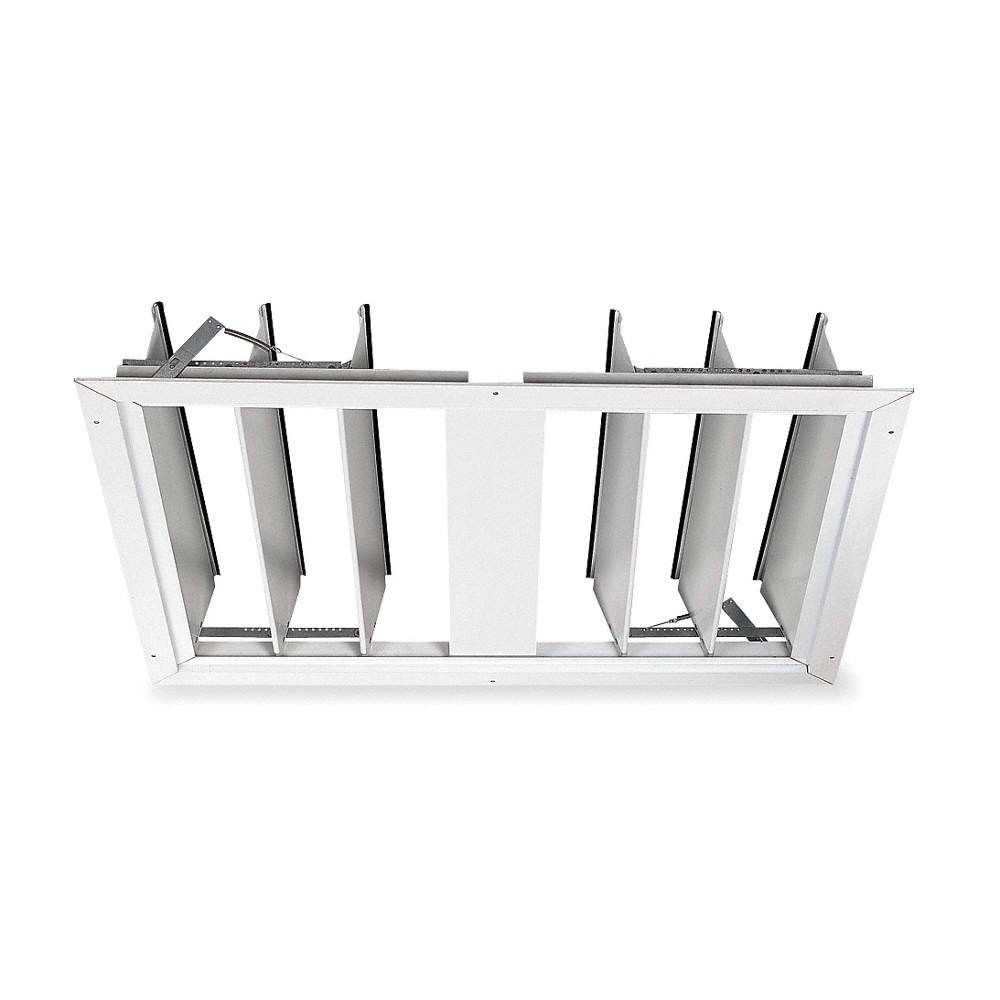 DAYTON 4HA12 Ceiling Shutter,36 In 4HA12