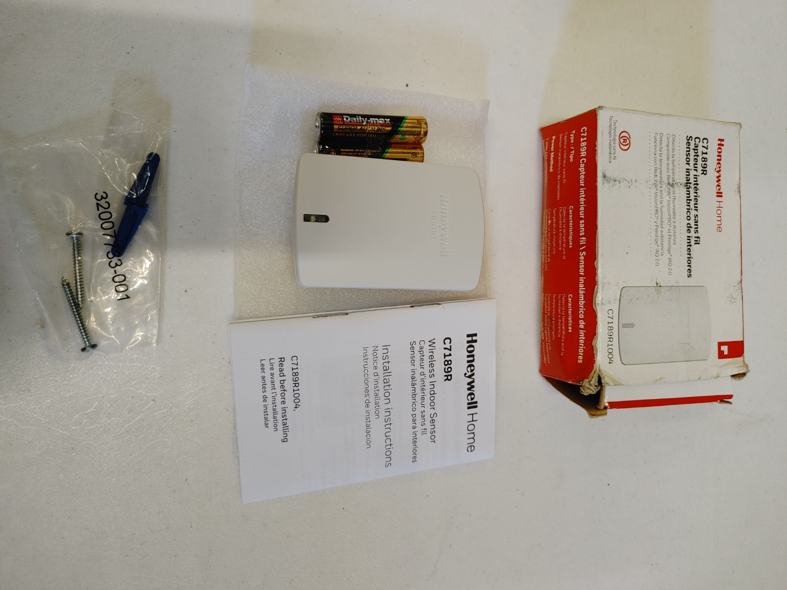 Honeywell C7189R1004 Wireless Indoor Sensor