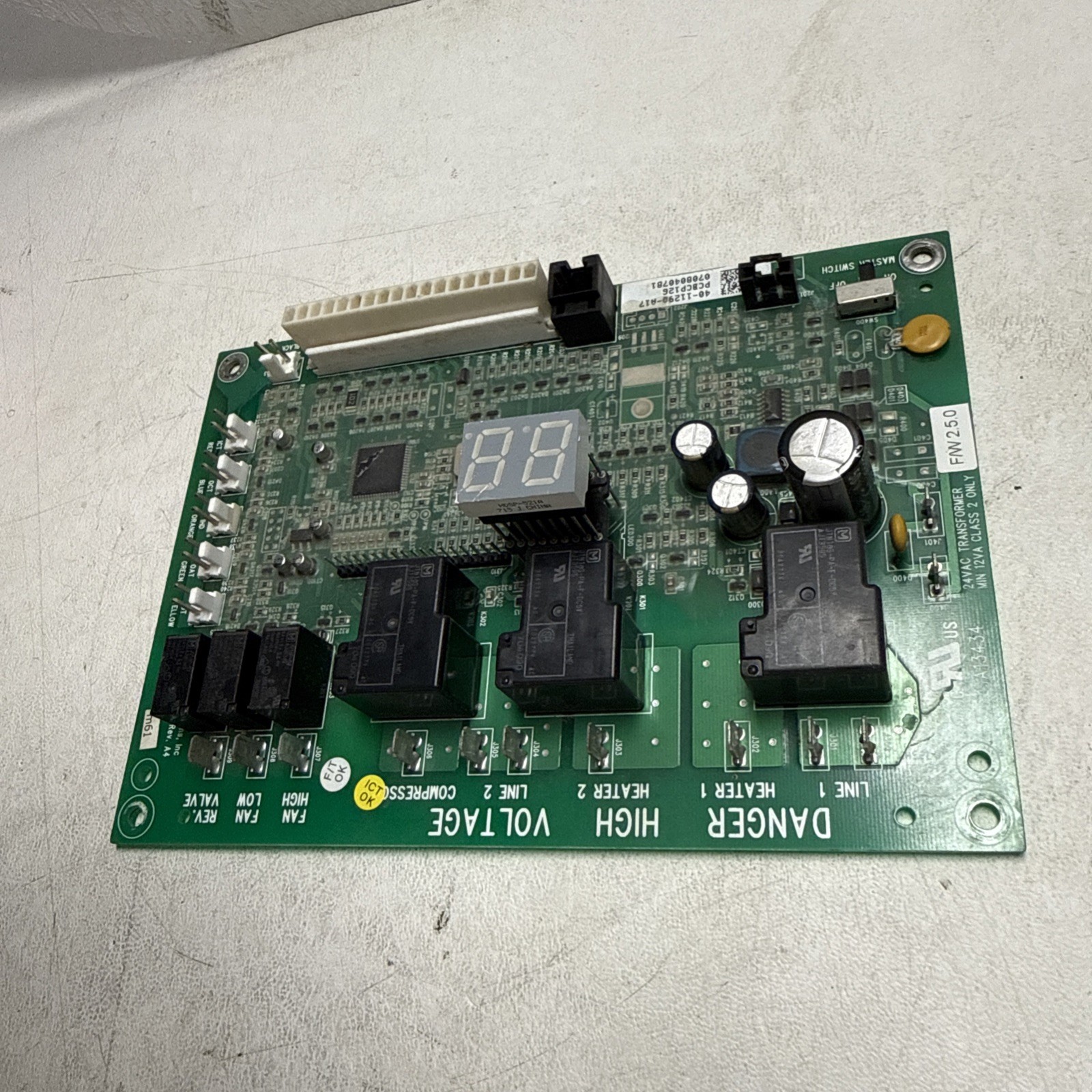Amana PWB-1244A4-0000 40-1129Q-A17 PCB Control Board with Display PCBCP126