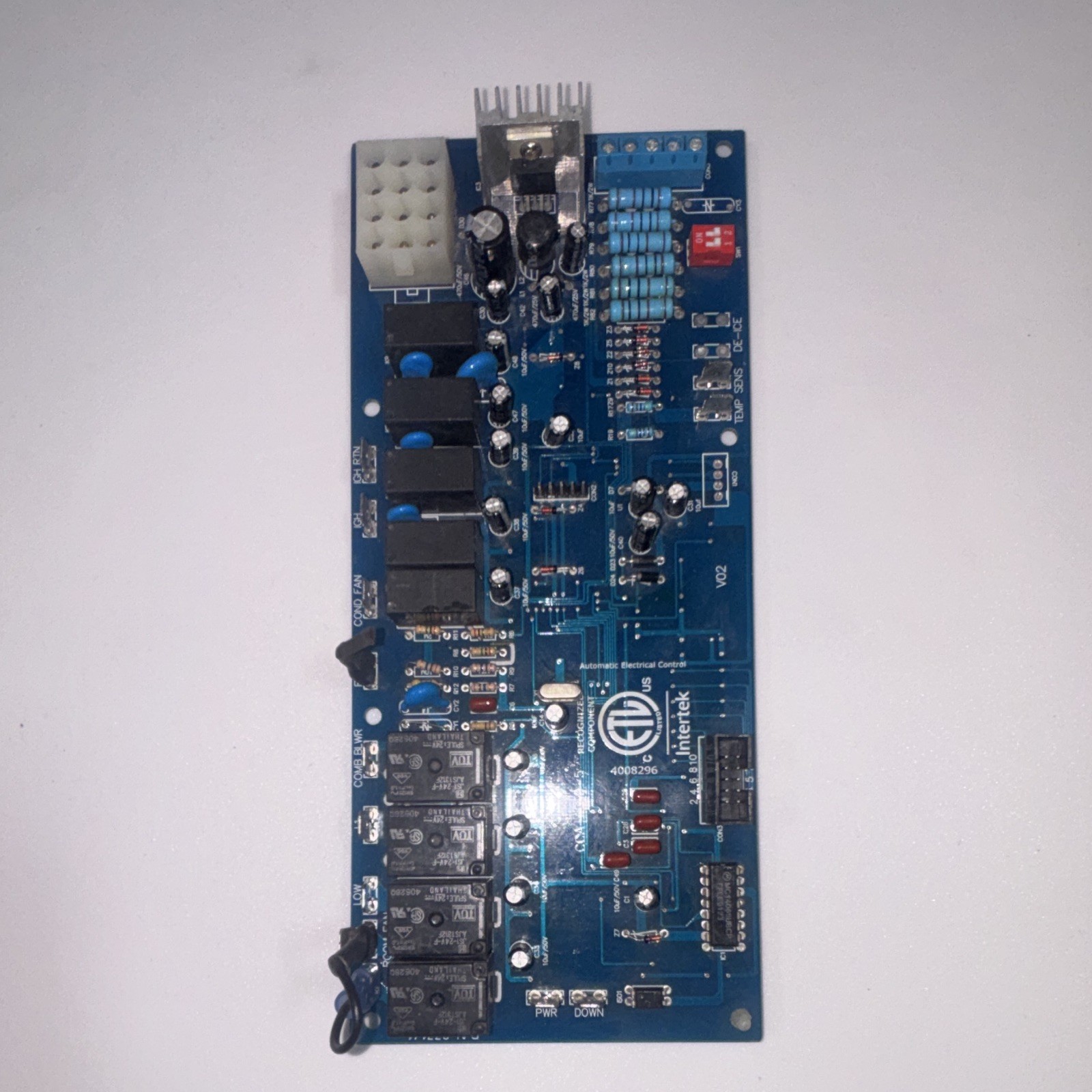 Intertek CCA-7AN HVAC Control Board MPN CCA-7AN/CCA-7AN-3 30V 10A
