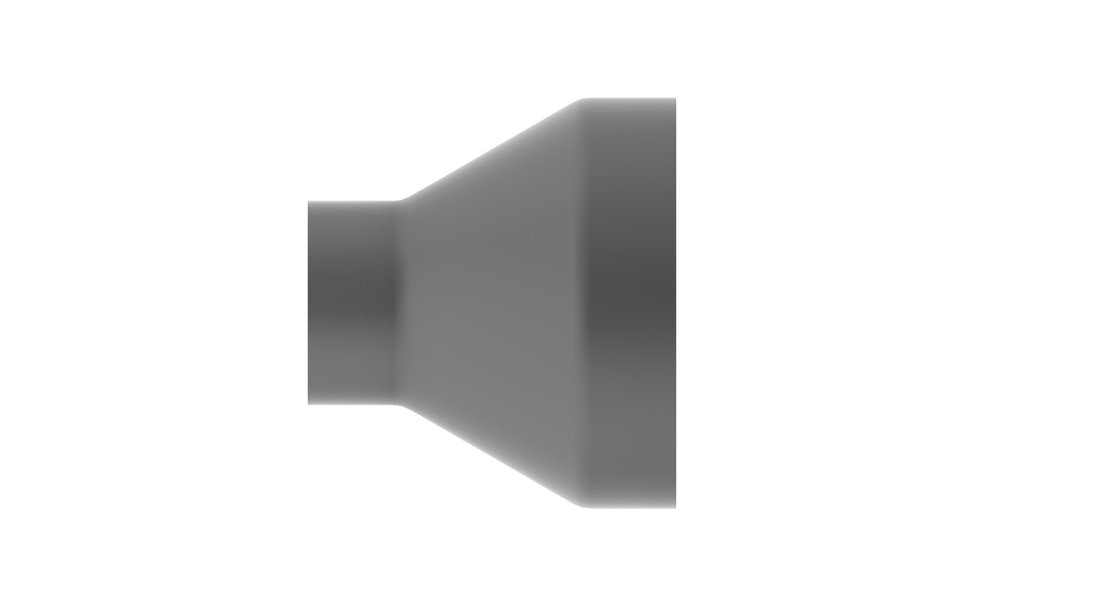 3″ to 6″, Duct Hose Connector, Reducer, Expander, Adapter, in. inch, New,