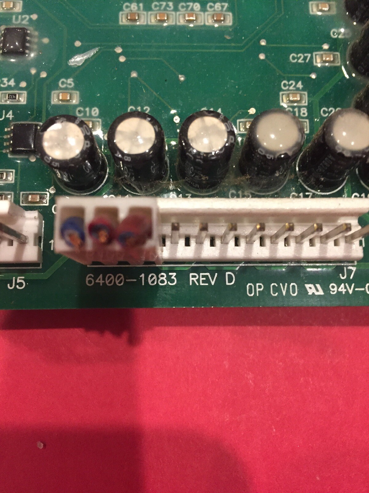 Trane/American Standard 6400-1083 Rev D Control Board USED