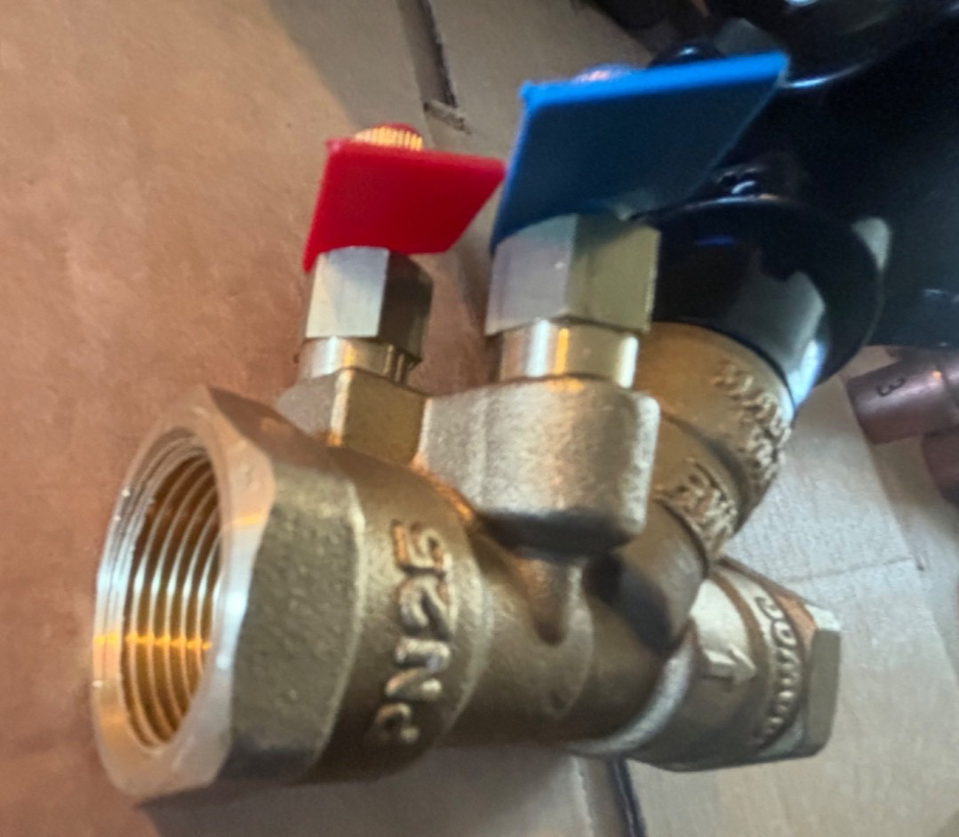 RWV Brass Fixed Orifice Static Balancing Valve 3/4 Female NPT 9517-3/4