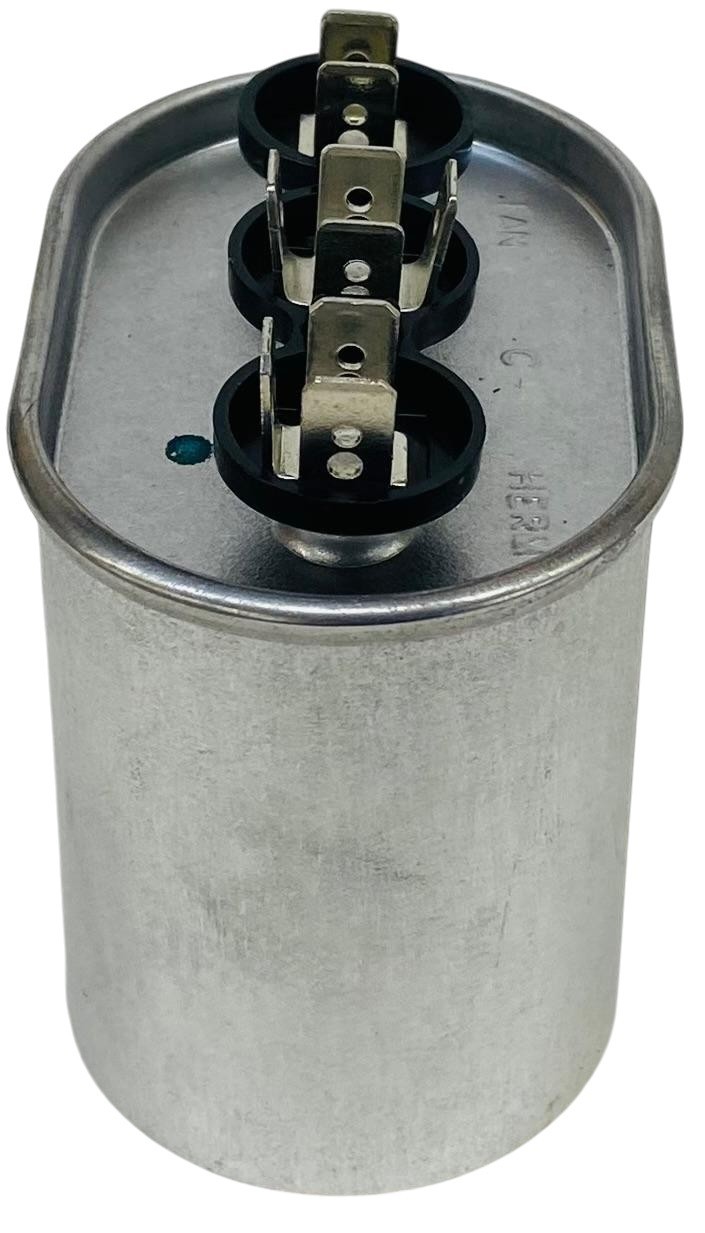 Packard Dual Run Capacitor | Oval | 15+5 MFD | 370 Volt | POCD155A | Made in USA