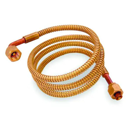 Johnson Controls Sec99ad-36C Armored Capillary Tubing, 36 In, Copper