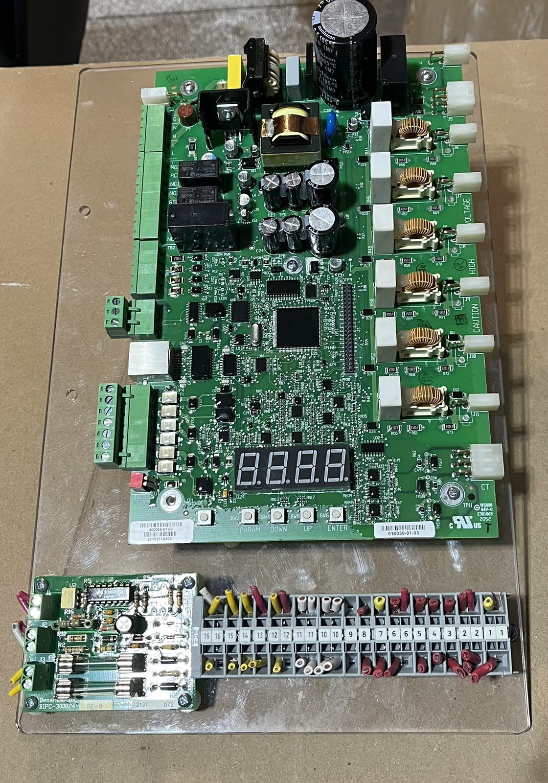 BENSHAW CIRCUIT BOARD 300065-01-03 SOFTWARE#: 810039-01-03