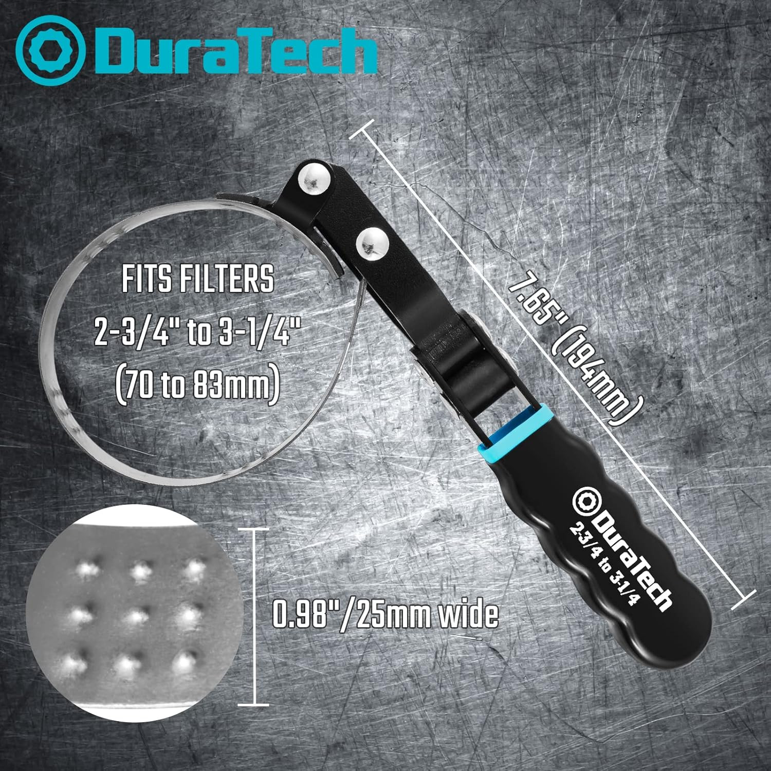 Small Swivel Oil Filter Wrench, Oil Filter Removal Tool Fits Filters 2