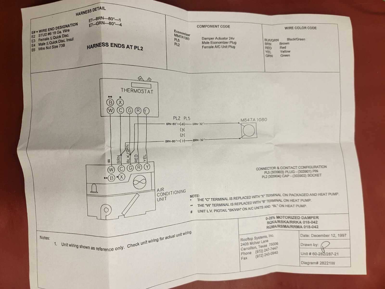 Honeywell Fresh Air Damper. 35% Manual. 1FA0406. RXRF-FAB1. New Open Box.
