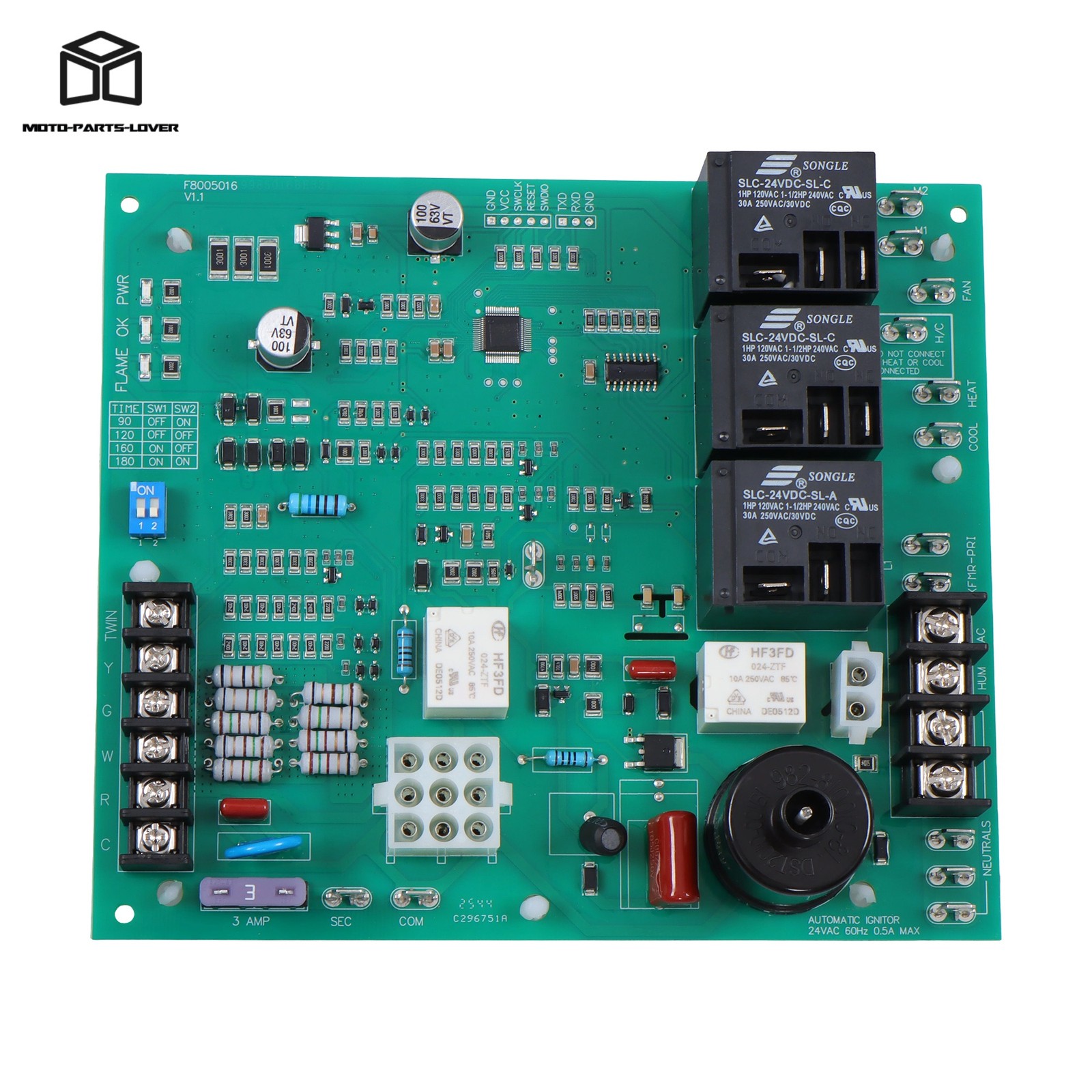 ICM292 Furnace Control Board 62-24140-02 Ignition Control Circuit Board 62-24140