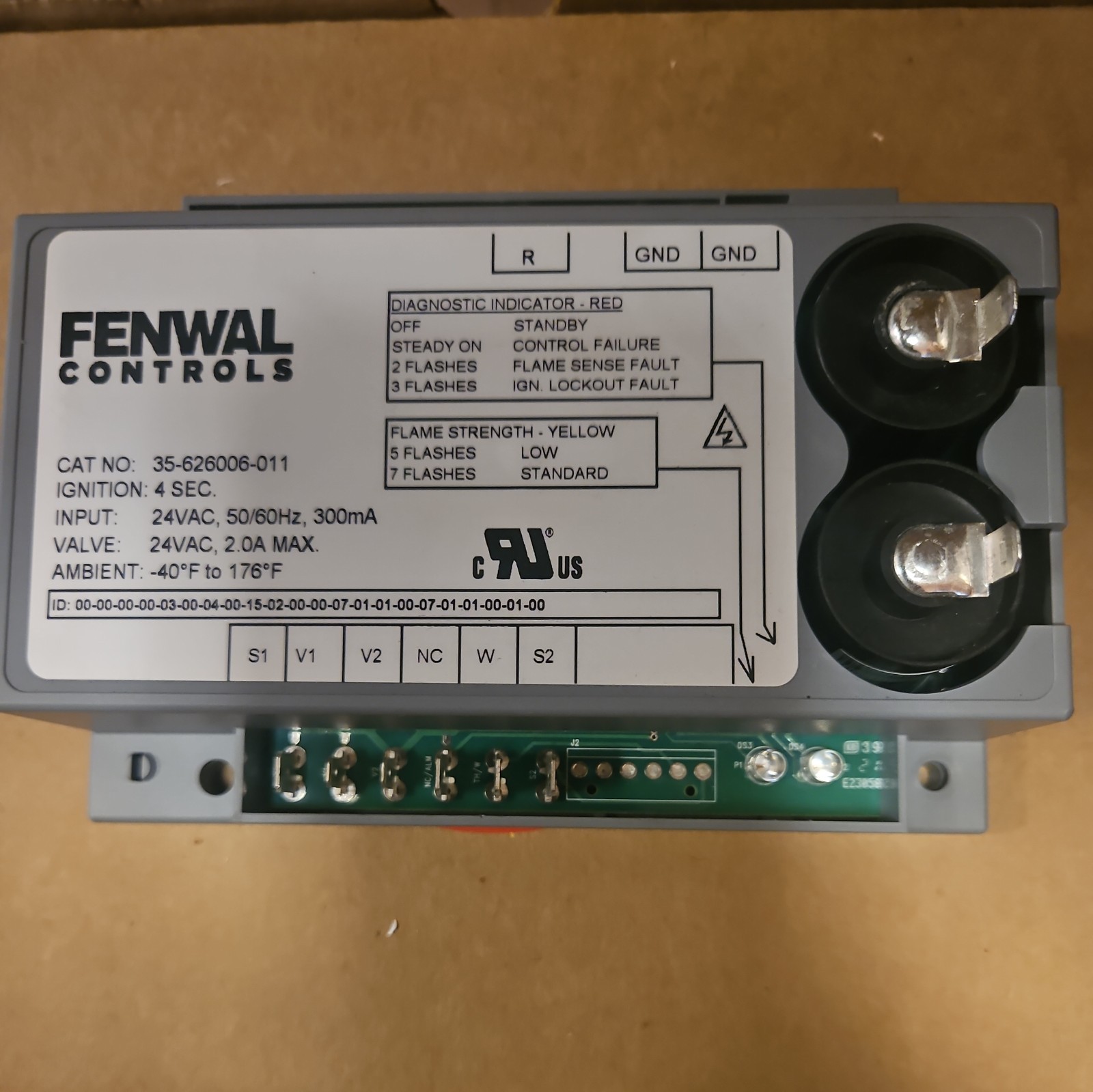 FENWAL 35-626006-011 DUAL Automatic Ignition System Control Module