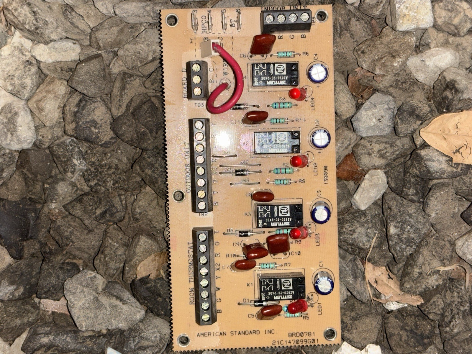 Older+hard to Find American Standard / Trane HVAC Inside Control Board